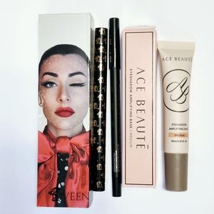 2pc Set QVEEN Dragon Duo Eyeliner & Ace Beaute Eyeshadow Base Medium